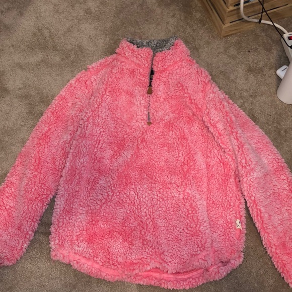 hot pink sherpa jacket